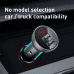 Baseus Digital Display Dual USB 4.8A Car Charger 24W silver (CCBX-0S)