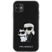 Karl Lagerfeld PU Saffiano Karl and Choupette NFT Чехол для iPhone 11 черный