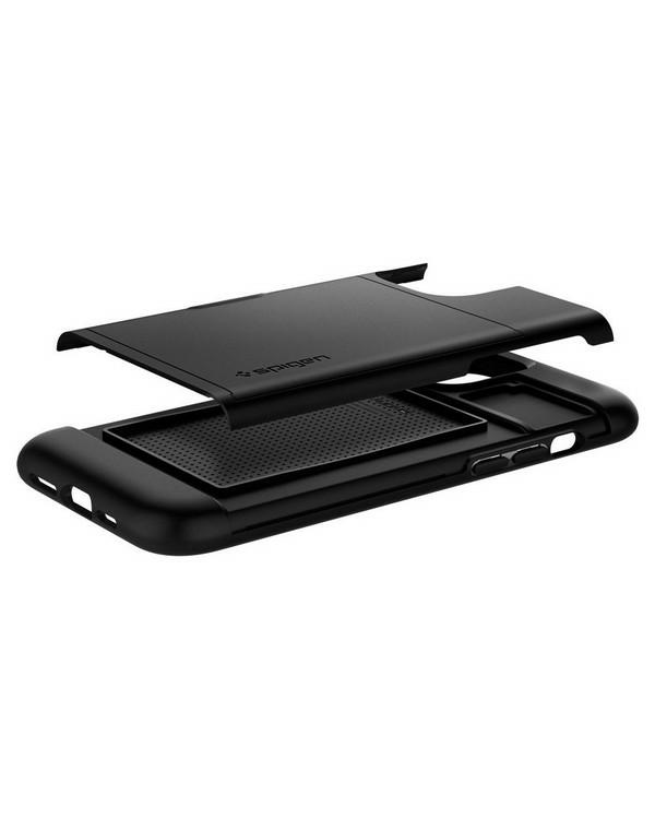 Дополнительное изображение книги «Spigen Slim Armor CS iPhone 12|12 Pro 6,1"  czarny|black ACS01707»