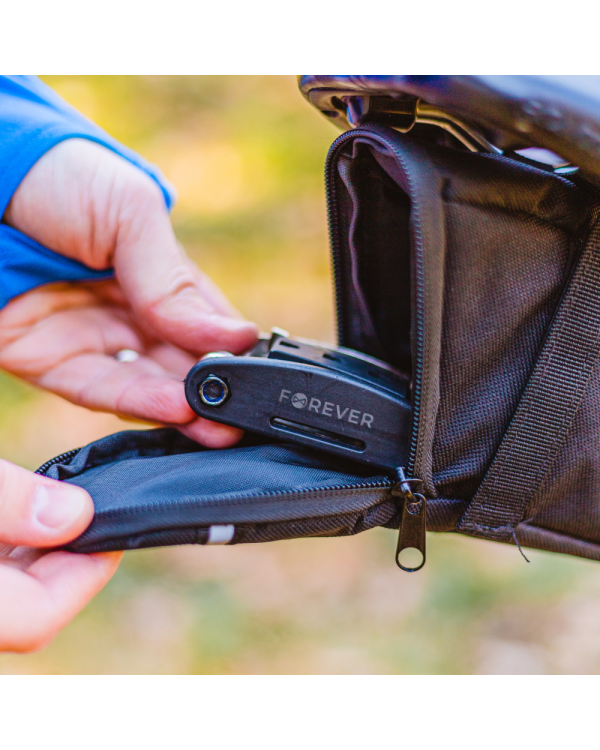 Bike saddle bag SB-100 Forever Outdoor black