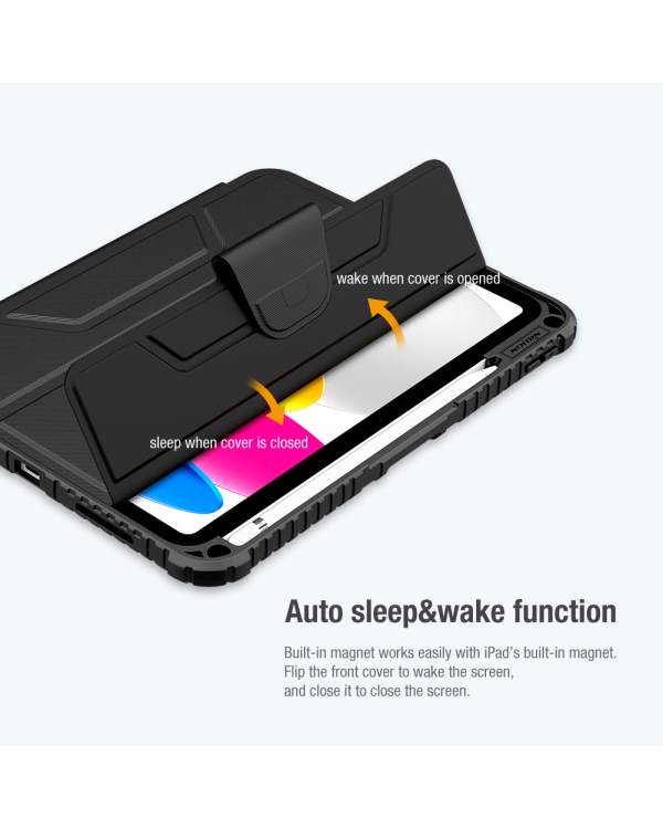 Защитный чехол-подставка Nillkin Bumper PRO для iPad 10.9 2022 черный