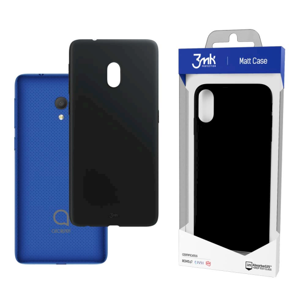 Обложка книги «Alcatel 1 C - 3mk Matt Case black»