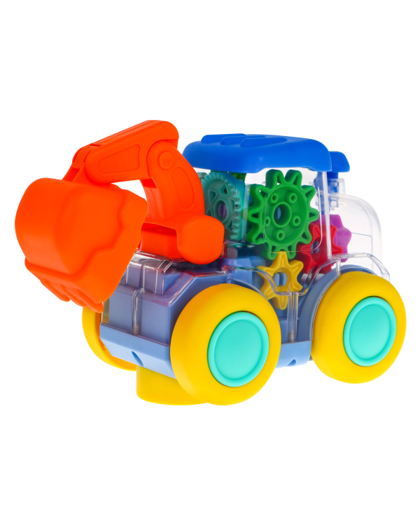 Самоуправляемый экскаватор + световой эффект