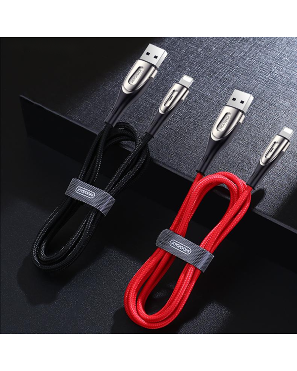 Кабель USB для Lightning Joyroom Sharp S-M411 2.4A, 3м (черный)