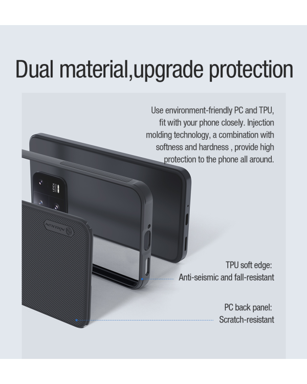 Дополнительное изображение книги «Nillkin Super Frosted PRO Magnetic Back Cover for Xiaomi 13 Pro Black»