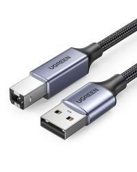 Ugreen uSB Type B Printer Cable (Male) - USB 2.0 (Male) 480 Mbps 5m Black (US369 90560)