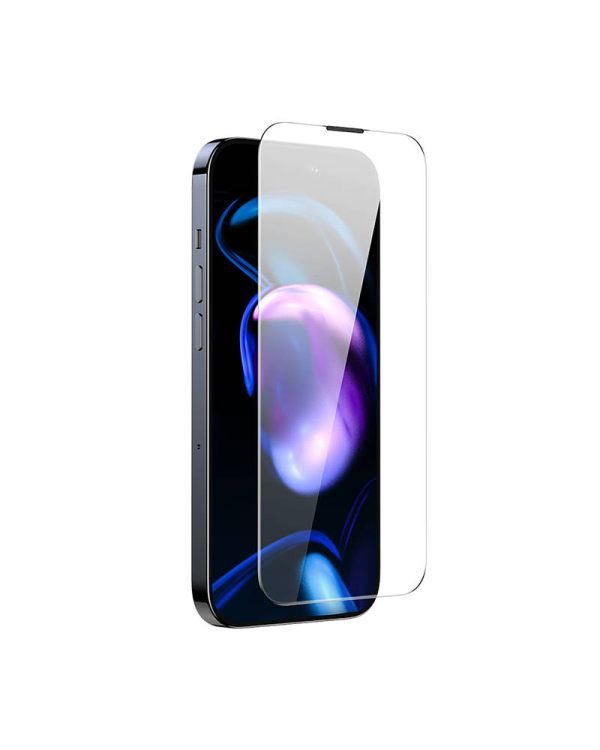 Закаленное стекло Baseus Crystal с защитой от пыли 0,3 мм для iPhone 14 Pro Max (2 шт.)
