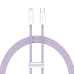 USB-C cable for Lightning Baseus Dynamic Series, 20W, 1m (purple)