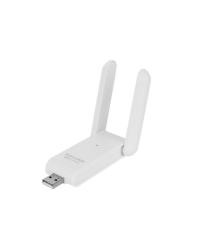 Двухдиапазонный беспроводной адаптер Wi-Fi Fusion (2,4 ГГц / 5 ГГц/ USB 2.0, беспроводная связь, 600 Мбит/с, IEEE 802.11b/g/n/a/ac) белый