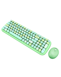 Wireless keyboard + mouse set MOFII Candy XR 2.4G (Green)