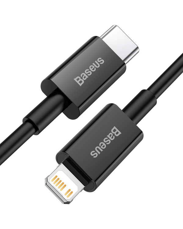 Baseus Superior Series Cable USB-C to iP, 20W, PD, 1m (black)