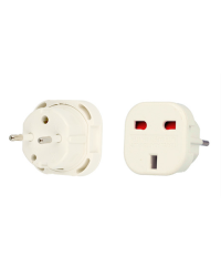 Fusion Сетевой переходник UK -> EU (220V) белый