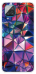 Fusion triangle силиконовый чехол для Samsung A125 Galaxy A12 синий - фиолетовый