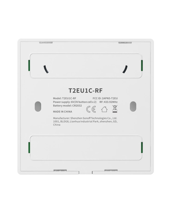 Sonoff wireless 433MHz smart wall switch T2EU3C-RF (3-channel)