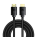 Обложка книги «Baseus HDMI 2.1 cable 8K 60 Hz 48 Gbps / 4K 120 Hz / 2K 144 Hz 3D eARC QMS Dynamic HDR VRR ALLM 3 m black (CAKGQ-L01)»