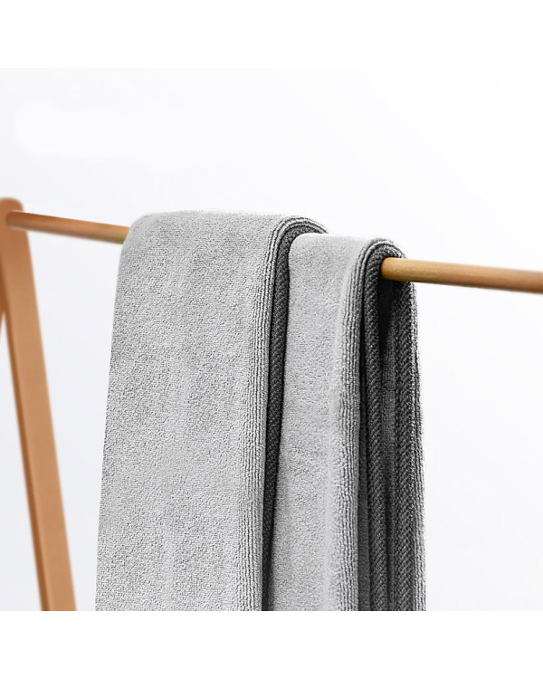 Baseus 2 x Microfiber Car Drying Towel Microfiber 40cm x 40cm Gray (CRXCMJ-0G)