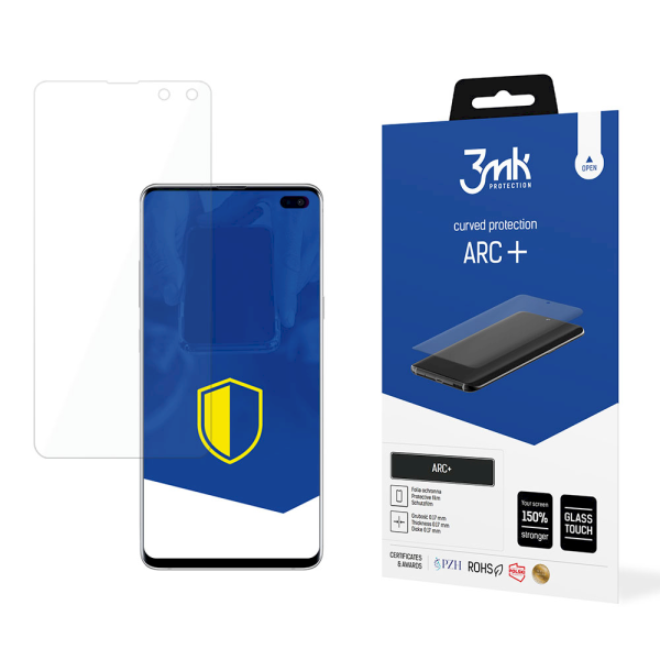 Обложка книги «Samsung Galaxy S10 5G - 3mk ARC+ screen protector»