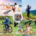 Choetech Foldable Travel Solar Solar Solar Charger 14W with USB 5V / 2.4A Solar Panel Gray (SC004)