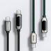 Baseus USB Type C - USB Type C cable 100 W (20 V | 5 A) 1 m Power Delivery with display screen power meter white (CATSK-B06)