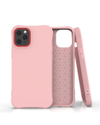 Fusion Solaster Back Case Силиконовый чехол для Apple iPhone 12 / 12 Pro Розовый