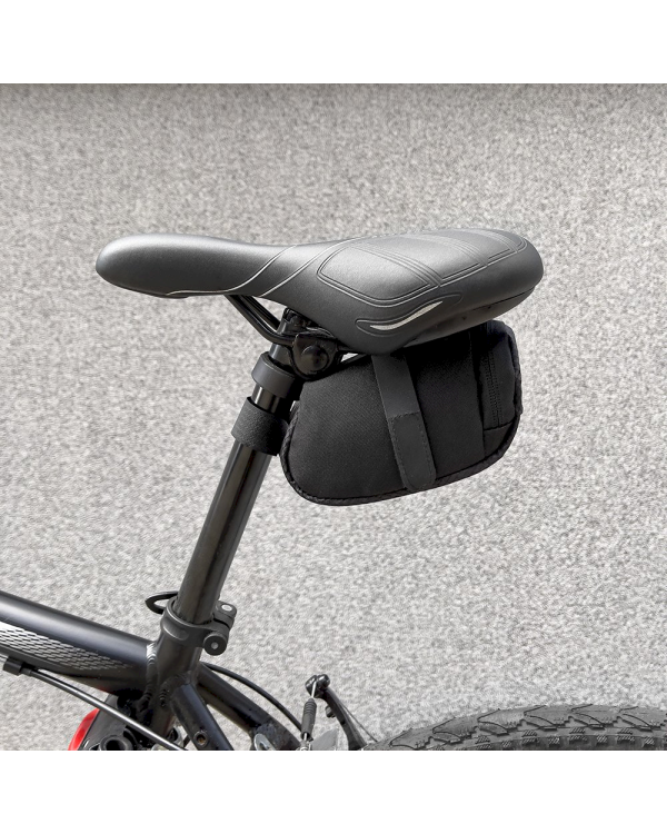 Wozinsky bicycle bag under the saddle 0.6 L black (WBB8BK black)