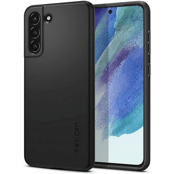 Обложка книги «Spigen Thin Fit Samsung G990 S21 FE czarny|black ACS03050»