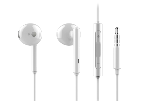 Наушники Honor AM115 с микрофоном белые (EU Blister)