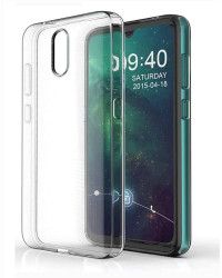 Fusion Ultra Back Case 0.3 mm Прочный Силиконовый чехол для Nokia 2.3 Прозрачный