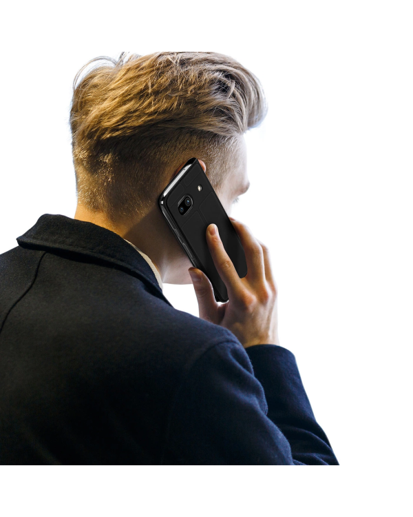 Dux Ducis Skin Pro Case for Google Pixel 7a Flip Card Wallet Stand Black
