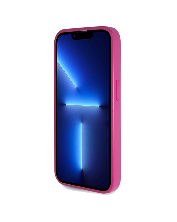 Guess GUHCP15XHG4SGU iPhone 15 Pro Max 6.7" фиолетовый жесткий чехол Glitter Script Big 4G