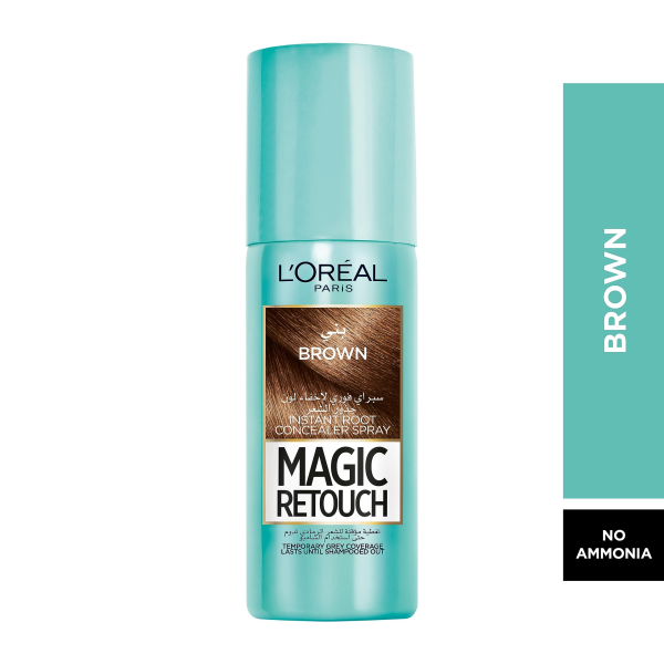 L ́Oréal Magic Retouch Instant Root Concealer Spray - Спрей для покрытия побегов 75 мл - Коричневый