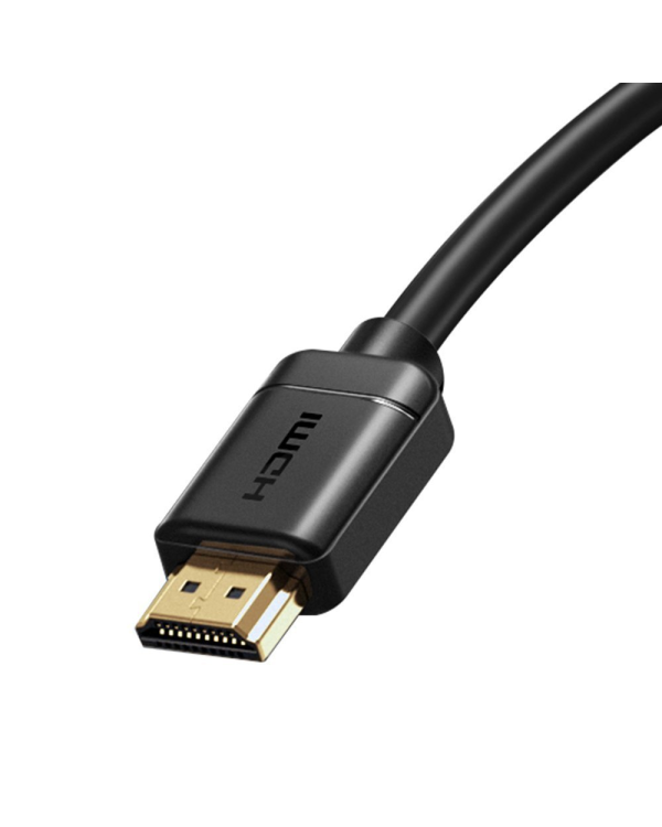 Кабель Baseus HDMI 2.0 4K 60 Гц 3D HDR 18 Гбит|с 1 м черный (CAKGQ-A01)