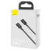 Baseus Superior Series Cable USB-C to iP, 20W, PD, 1m (black)