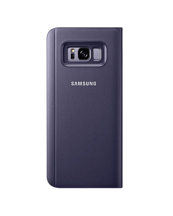Samsung EF-ZG955CVEGWW View Standing Cover Оригинальный чехол книжка для Samsung G955 Galaxy S8 Plus Фиолетовый (EU Blister)