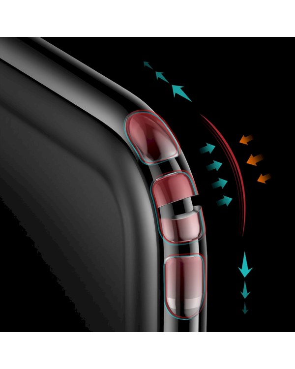 Baseus Safety Airbags Прочный Силиконовый чехол для Apple iPhone 11 Pro Прозрачный