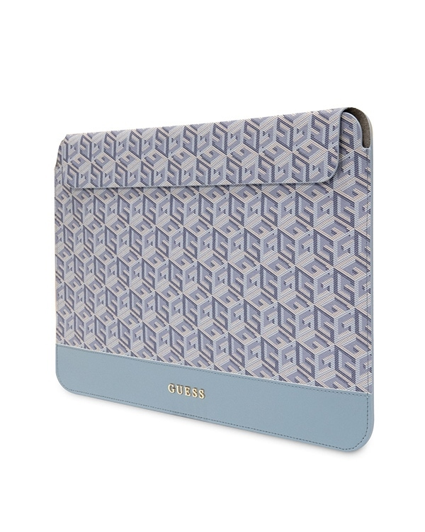 Guess Sleeve GUCS16HGCFSEB 16" niebieski|blue GCube Stripes