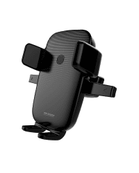 WK Design Wireless Charger Car Mount Phone Bracket Air Vent Holder + Qi Charger 10W black (WP-U47 black)