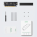 Карта расширения Ugreen CM465 PCIe 4.0 x4 to M.2 NVMe M-Key - черный