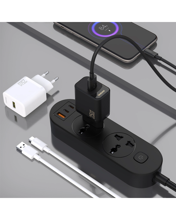Зарядное устройство Dudao A27S 25W GaN USB-A - белый