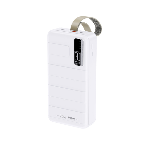 REMAX Power Bank 30000mAh RPP-506 Noah - USB + Type C - PD 20W QC 22,5W белый