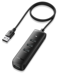 UGREEN CM416 4in1 USB to 4x USB adapter (black)