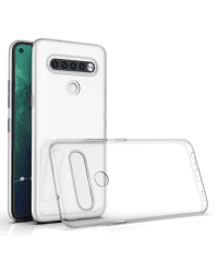 Fusion Ultra Back Case 0.3 mm Прочный Силиконовый чехол для LG K61 Прозрачный