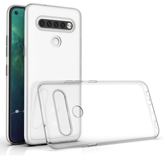 Fusion Ultra Back Case 0.3 mm Прочный Силиконовый чехол для LG K61 Прозрачный
