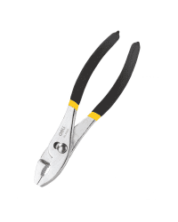 Slip Joint Pliers Deli Tools EDL25508 8'' (black&yellow)