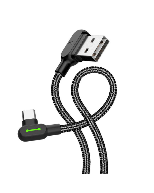 USB to USB-C cable Mcdodo CA-5280 LED, 3m (black)