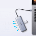 Ugreen multi-functional HUB 9in1 USB Type C - HDMI, DP, VGA, 2 x USB, RJ45 Ethernet, SD | TF card reader, USB Type C PD 100W gray (CM274)