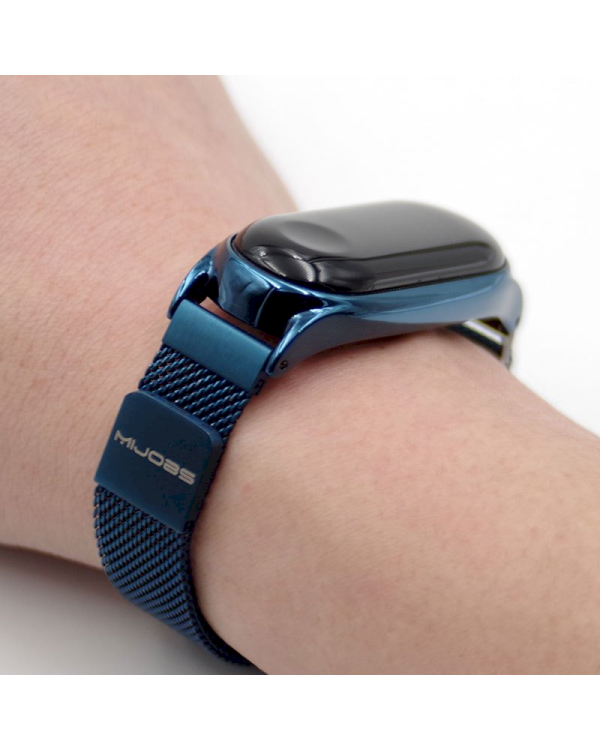 Fusion metal ремешок для часов Xiaomi Mi Band 3 / 4 / 5 серебряный
