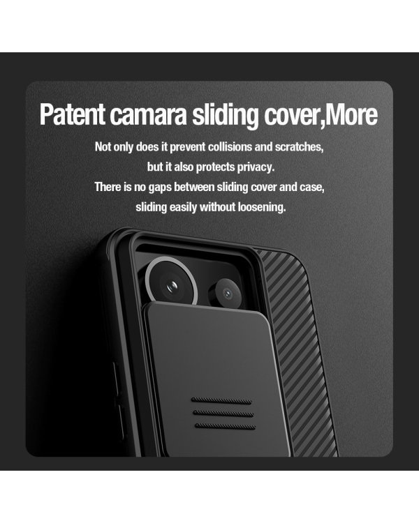 Дополнительное изображение книги «Nillkin CamShield PRO Hard Case for Xiaomi Redmi Note 13 Pro 5G| Poco X6 5G Black»