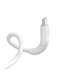 Dudao cable, USB Type C cable - USB Type C 6A 100W PD white (TGL3C)