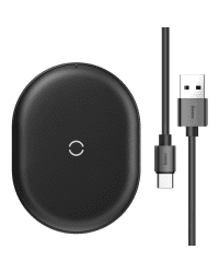 Baseus Cobble wireless induction charger, 15W (black)